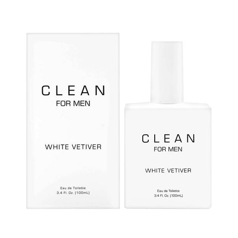 Clean for Men White Vetiver EDT 100ml - Prime Perfumes