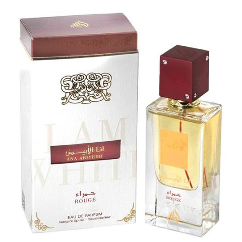 LATTAFA I AM WHITE ROUGE EDP 60ML - Prime Perfumes