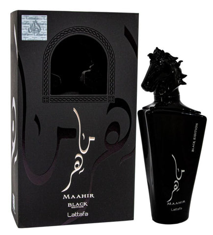 LATTAFA MAAHIR BLACK EIDITION EDP 100ML - Prime Perfumes
